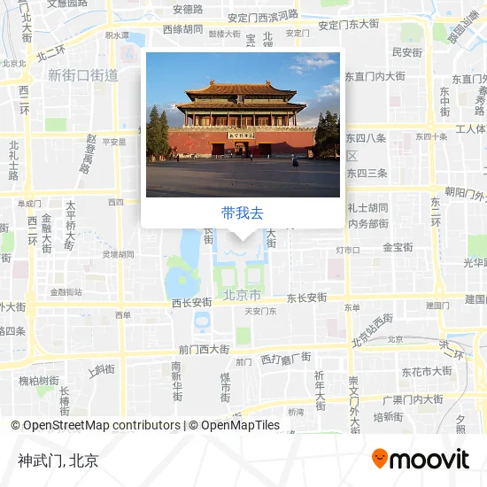 神武门地图