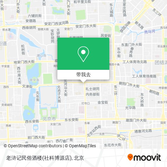 老浒记民俗酒楼(社科博源店)地图