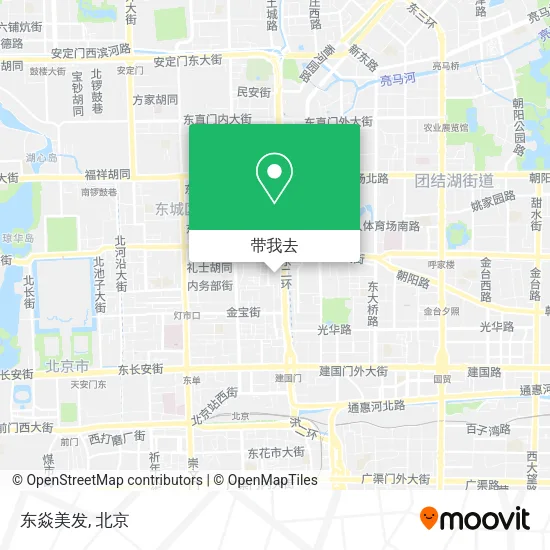 东焱美发地图