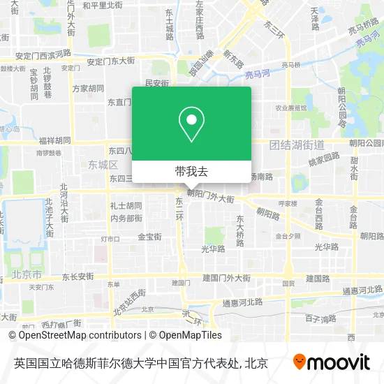 英国国立哈德斯菲尔德大学中国官方代表处地图