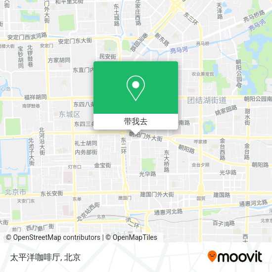 太平洋咖啡厅地图
