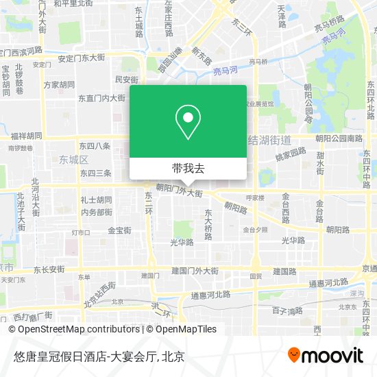 悠唐皇冠假日酒店-大宴会厅地图