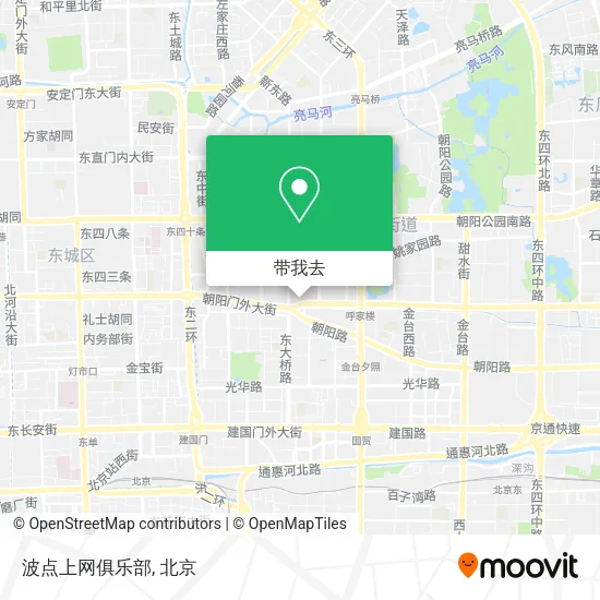 波点上网俱乐部地图