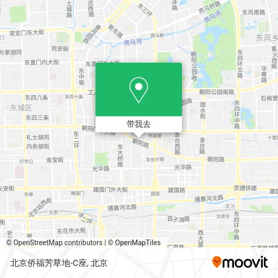 北京侨福芳草地-C座地图