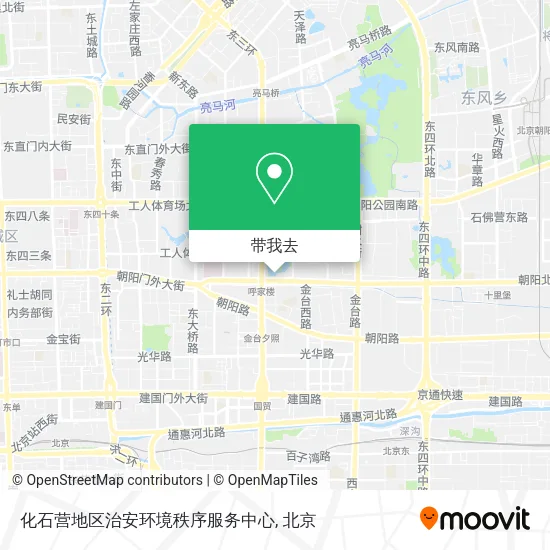 化石营地区治安环境秩序服务中心地图