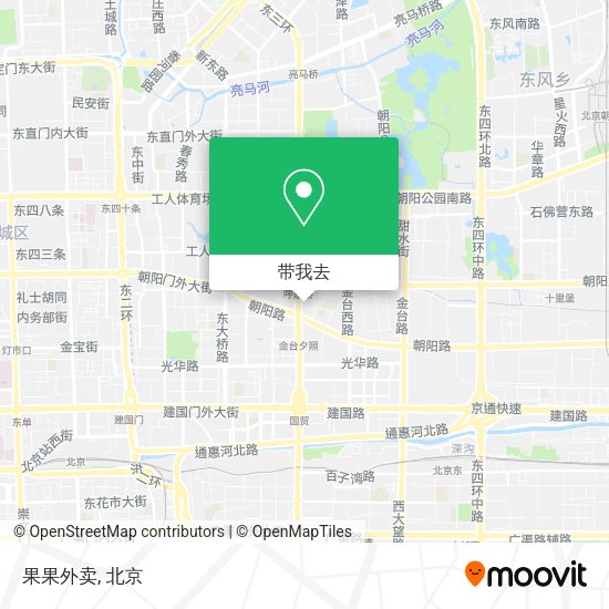 果果外卖地图