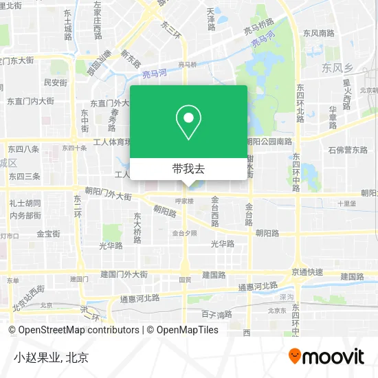 小赵果业地图