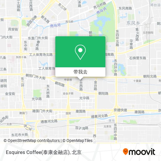 Esquires Coffee(泰康金融店)地图