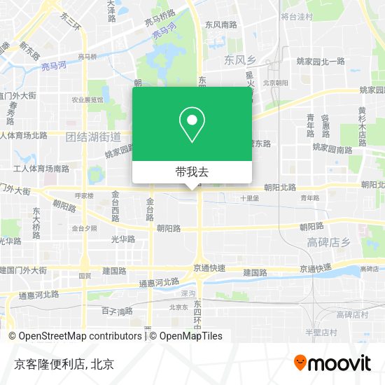 京客隆便利店地图