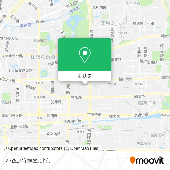 小谭足疗推拿地图