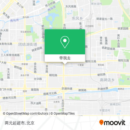 两元起超市地图
