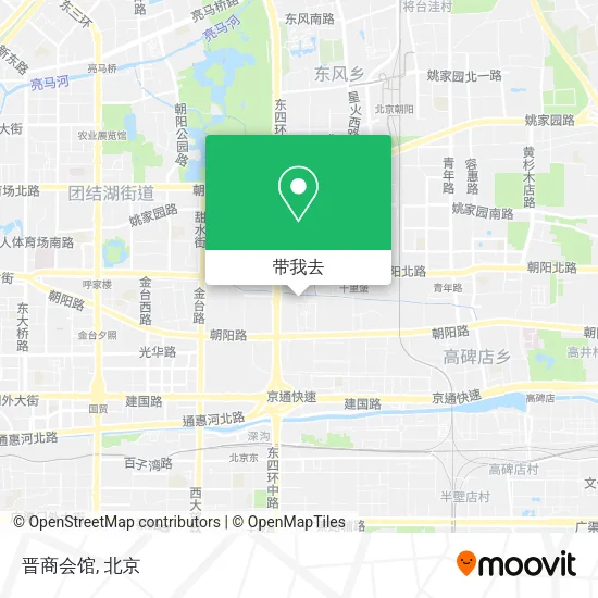 晋商会馆地图