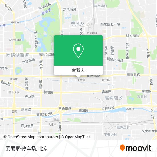 爱丽家-停车场地图