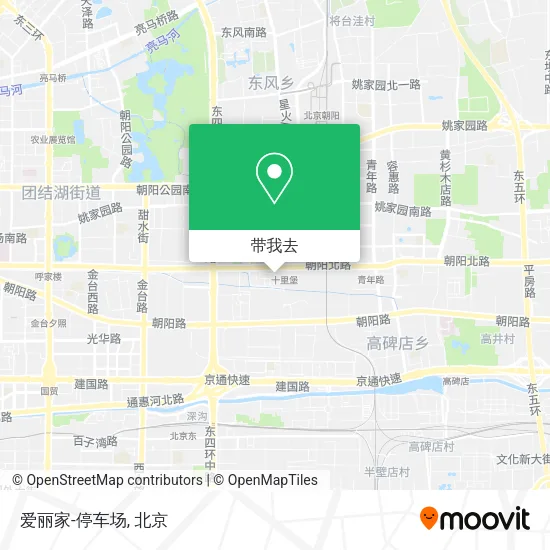爱丽家-停车场地图