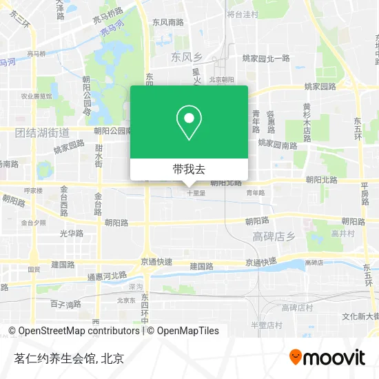 茗仁约养生会馆地图
