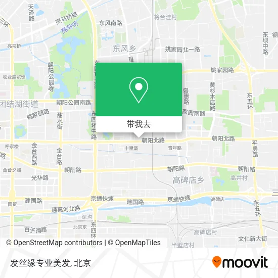 发丝缘专业美发地图