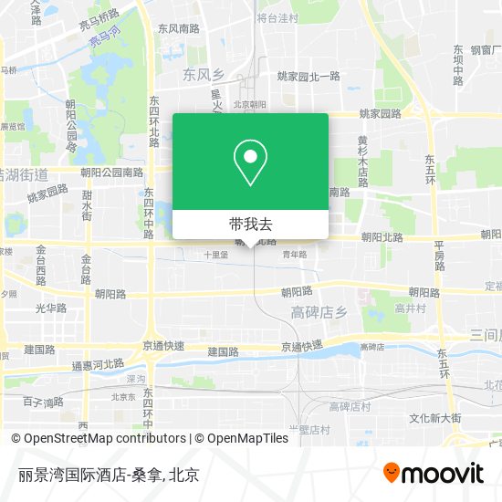丽景湾国际酒店-桑拿地图