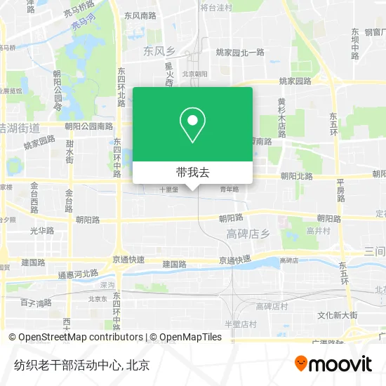 纺织老干部活动中心地图