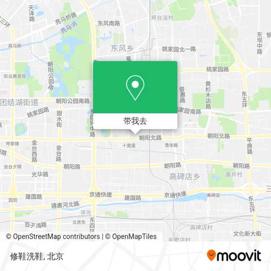 修鞋洗鞋地图