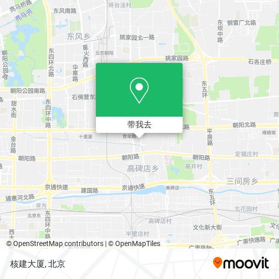 核建大厦地图
