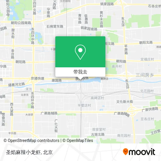 圣焰麻辣小龙虾地图