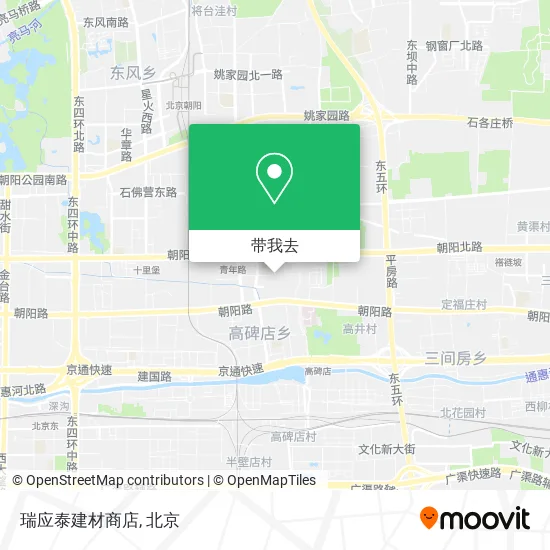 瑞应泰建材商店地图