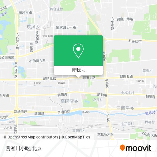 贵湘川小吃地图