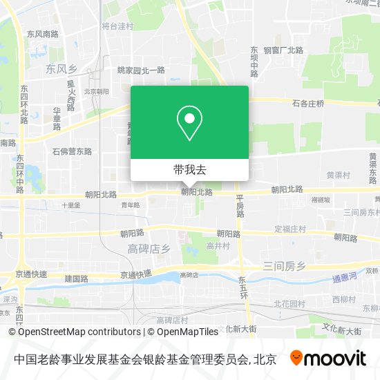 中国老龄事业发展基金会银龄基金管理委员会地图