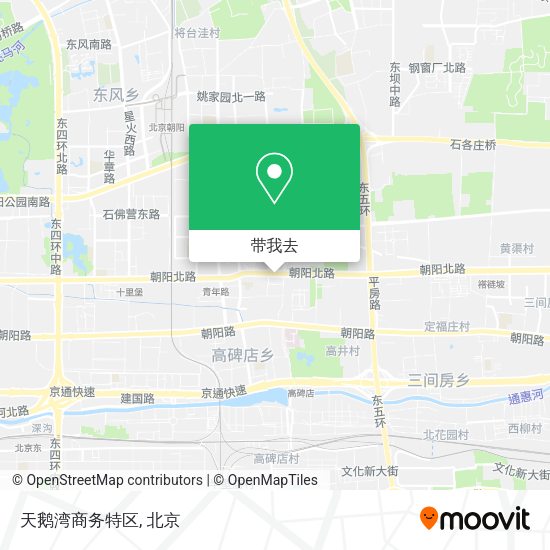天鹅湾商务特区地图