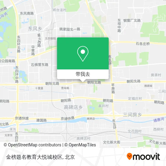 金榜题名教育大悦城校区地图