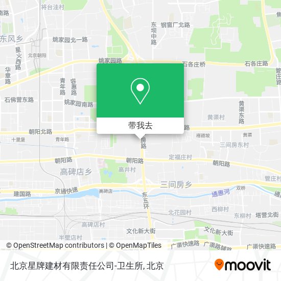 北京星牌建材有限责任公司-卫生所地图