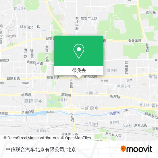 中信联合汽车北京有限公司地图
