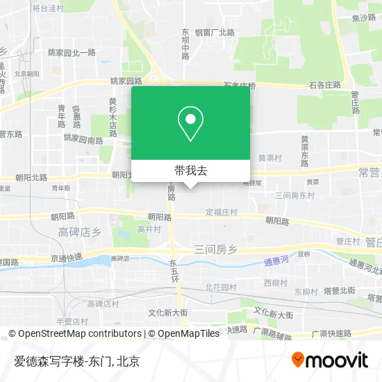 爱德森写字楼-东门地图