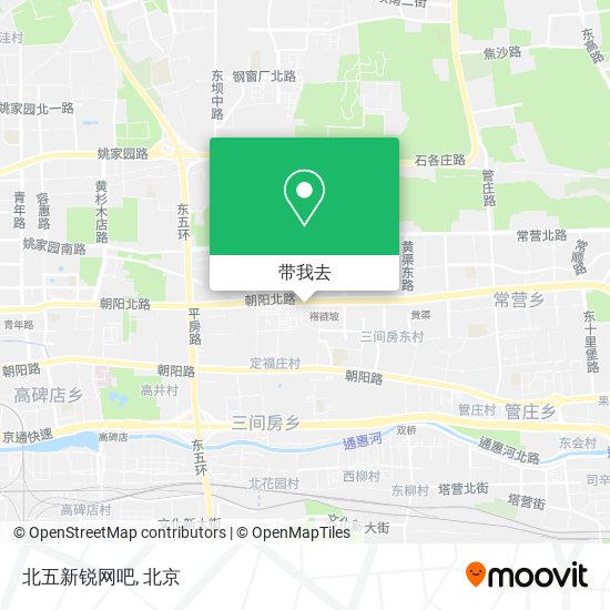 北五新锐网吧地图