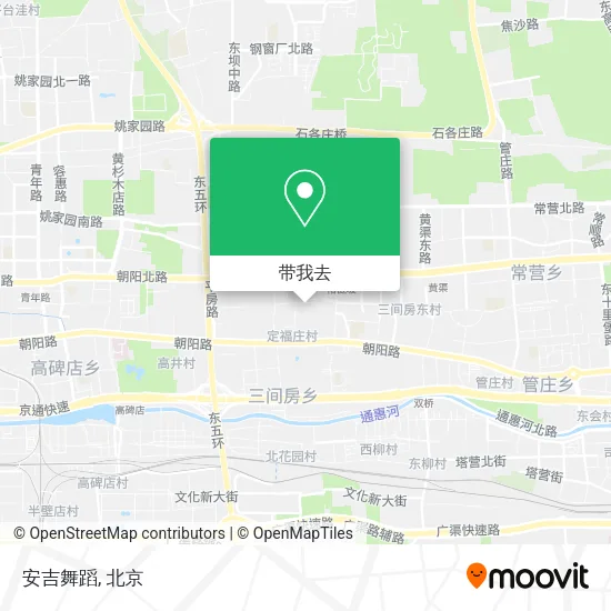 安吉舞蹈地图