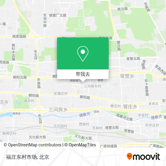 福庄东村市场地图