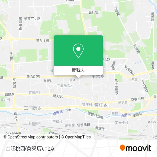 金旺桃园(黄渠店)地图