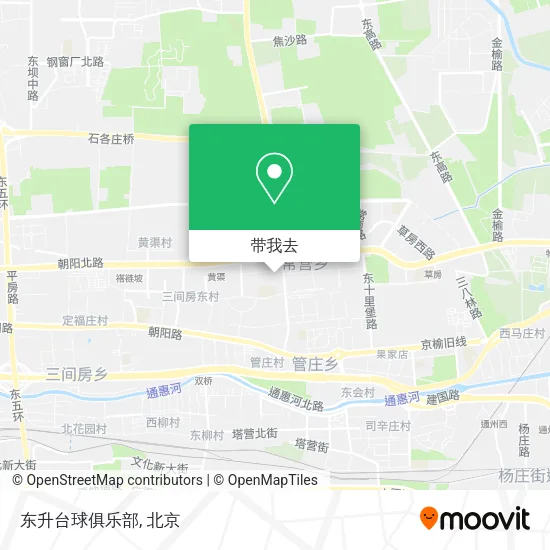 东升台球俱乐部地图