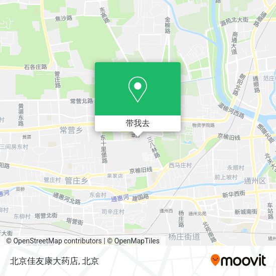 北京佳友康大药店地图