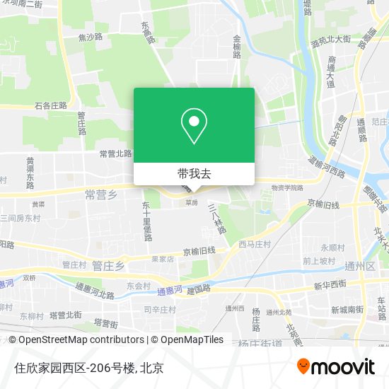住欣家园西区-206号楼地图