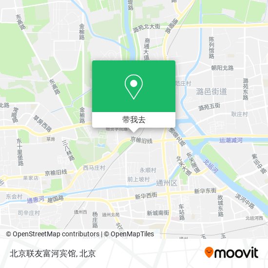 北京联友富河宾馆地图