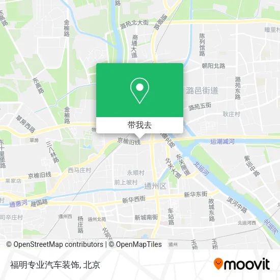 福明专业汽车装饰地图