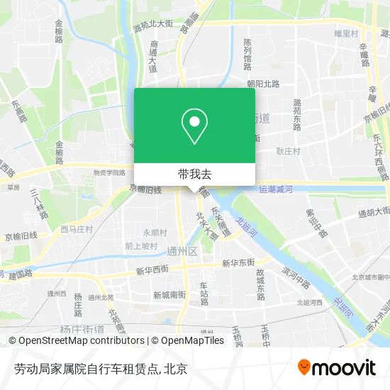 劳动局家属院自行车租赁点地图