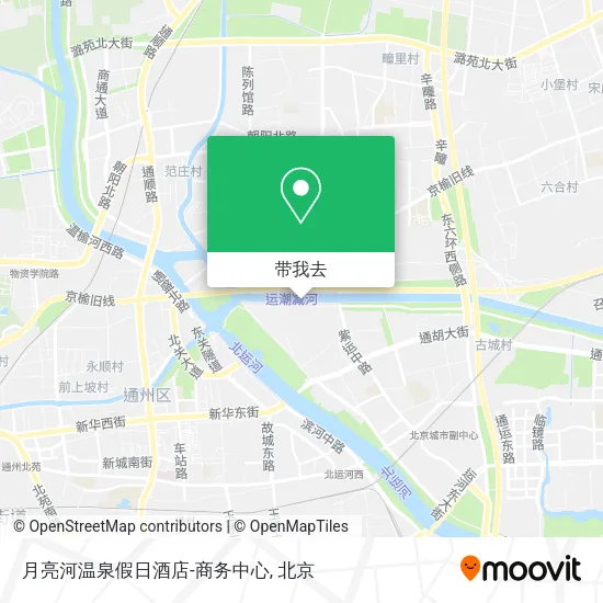 月亮河温泉假日酒店-商务中心地图