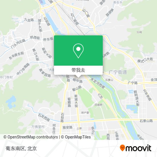 葡东南区地图