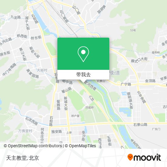 天主教堂地图