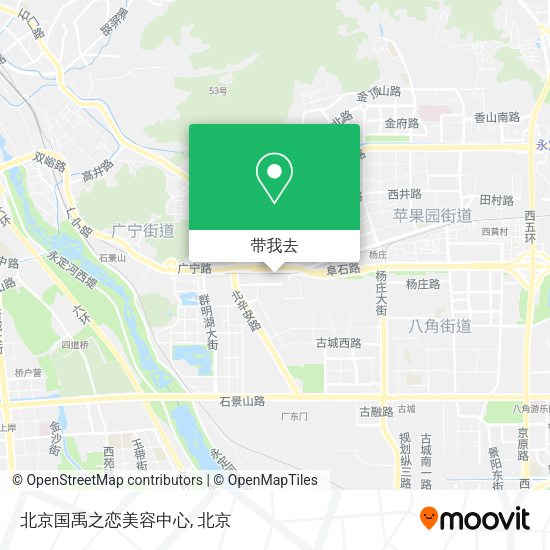 北京国禹之恋美容中心地图
