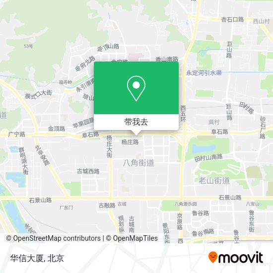 华信大厦地图