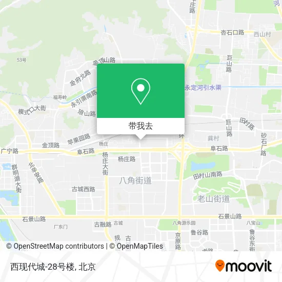 西现代城-28号楼地图
