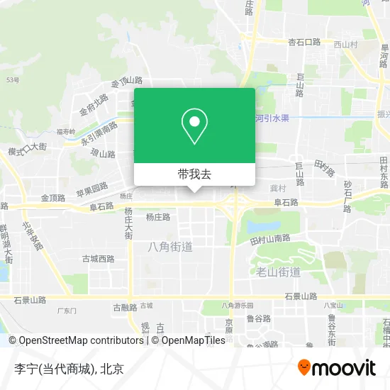 李宁(当代商城)地图